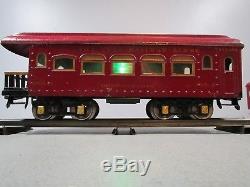 Ives Standard Gauge Train Set #701 With Box LOCOMOTIVE #3241 & 3 PASSENGER CARS+