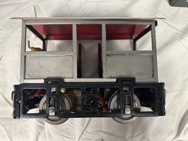 James Cohen #100 Unpainted Tunnel Locomotive 2 7/8ths Gauge Train