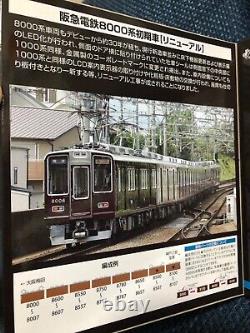 Japan model train The Railway Collection Hankyu Series 8000 Renewal n gauge
