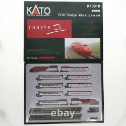 K10910 Tgv Thalys Pbka 10 Car Set Talys With Power N Gauge Model Train Kato K10910 Tgv Thalys Pbka 10 Car Set Talys With Power N Gauge Model Train Kato