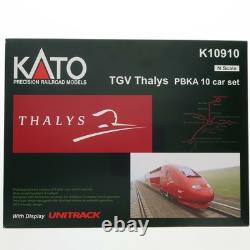K10910 Tgv Thalys Pbka 10 Car Set Talys With Power N Gauge Model Train Kato K10910 Tgv Thalys Pbka 10 Car Set Talys With Power N Gauge Model Train Kato