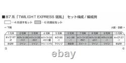 KATO 101965 Twilight Express Mizukaze 4 Car Basic Set N Gauge Model Train