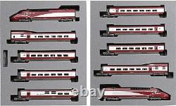 KATO 10-1657 N gauge Thalys Talis PBA new paint 10-car set model train