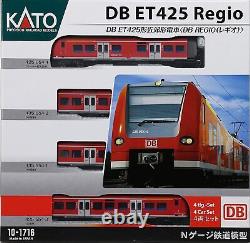 KATO 10-1716 N Gauge Deutsche Bahn ET425 Regio 4 Car Set Railroad model train