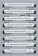 Kato 10-549 N Gauge N700 Series Shinkansen Nozomi 8-car Train Set Model