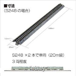 KATO 20-000 Unitrack N Scale 248mm Straight Track Rail 4pcs 20 Sets N Gauge New