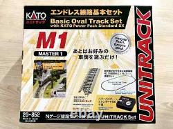 KATO 20-852 N Gauge Endless Railroad Basic Set Master 1 Model Train Rail Set F/S KATO 20-852 N Gauge Endless Railroad Basic Set Master 1 Model Train Rail Set F/S