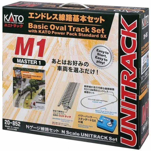 Kato 20-852 N Gauge Endless Railroad Basic Set Master 1 Model Train Rail Set New