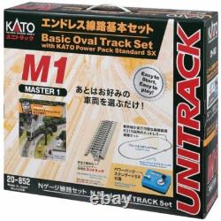 KATO 20-852 N Gauge Endless Railroad Basic Set Master 1 Model Train Rail Set New KATO 20-852 N Gauge Endless Railroad Basic Set Master 1 Model Train Rail Set New