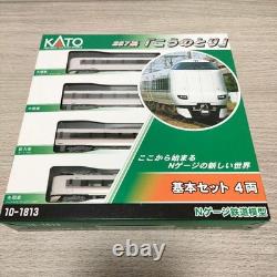 KATO 287 Series Kounotori Basic Set 4 Car N Gauge Model Train Collection Age 15+