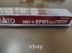 KATO EF81 300 N gauge model train 3067-A KATO EF81 300 N gauge model train 3067-A