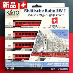 KATO EW I 4 Car Set A N Gauge Model Train Timepiece Authentic Genuine