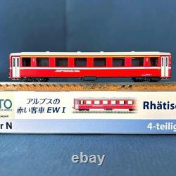 KATO EW I 4 Car Set A N Gauge Model Train Timepiece Authentic Genuine