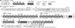 KATO HO gauge 165 series 800 series 3-car set 3-527 railway model train