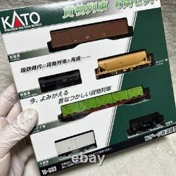 KATO (Kato) N Gauge Model Train Freight Train 6 Car Set (Number 10 033)