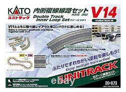KATO NGauge V14 Double Track Inner Loop Set R315/282 20-873 Model Train Rail Set