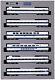Kato N Gauge 100series Shinkansen Grand Hikari 6car Set 10-355 Model Train Japan