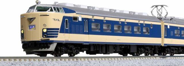 Kato N Gauge 10-1717 581series Slit Typhon 7cars Basic Set Model Train