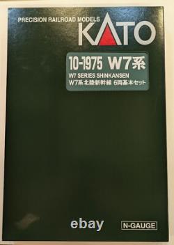 KATO N Gauge 10-1975 W7 Series Shinkansen 6-Car Basic Set Japan Model Train