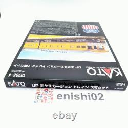 KATO N Gauge 10-706-4 UP Excursion Train 7-Car Set Model Train Passenger Car KATO N Gauge 10-706-4 UP Excursion Train 7-Car Set Model Train Passenger Car