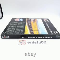 KATO N Gauge 10-706-4 UP Excursion Train 7-Car Set Model Train Passenger Car KATO N Gauge 10-706-4 UP Excursion Train 7-Car Set Model Train Passenger Car