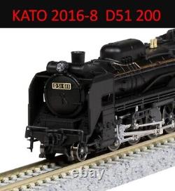 KATO N Gauge 2016-8 D51 200 Model Train Steam Locomotive