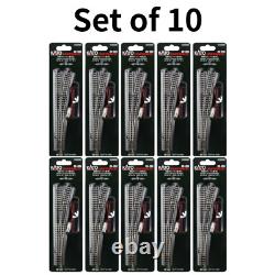 KATO N Gauge 20-203 Electric Turnout No. 6 Right Track Set of 10 for Model Train KATO N Gauge 20-203 Electric Turnout No. 6 Right Track Set of 10 for Model Train