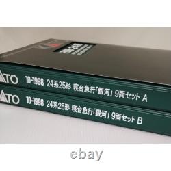 KATO N Gauge 24 Series 25 Sleeper Express Galaxy 9-Car Set 10-1998 model train KATO N Gauge 24 Series 25 Sleeper Express Galaxy 9-Car Set 10-1998 model train