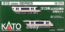 KATO N Gauge 313 series 2350 2-cars set 10-1774 Model Railroad Train Japan KATO N Gauge 313 series 2350 2-cars set 10-1774 Model Railroad Train Japan