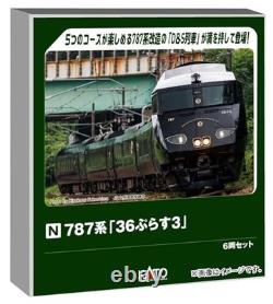KATO N Gauge 787 Series 36 Plus 3 6-Car Set Model Train 10-2090 NEW