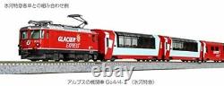 KATO N Gauge Alps Locomotive Ge4/4-II Glacier Express 3102-2 Model Train Red