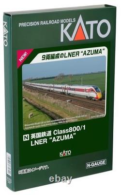 KATO N Gauge British Railways Class800/1 LNER AZUMA 9car Set 10-1675 Model Train