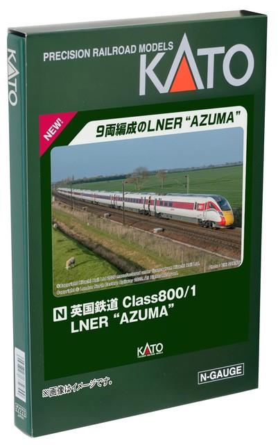 Kato N Gauge British Railways Class800/1 Lner Azuma 9car Set 10-1675 Model Train