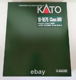 KATO N Gauge Class 800/1 LNER AZUMA 9-Car Set 10-1675 Model Train Japan