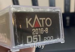 KATO N Gauge D51 200 2016-8 Model Train Steam Locomotive Japan KATO N Gauge D51 200 2016-8 Model Train Steam Locomotive Japan