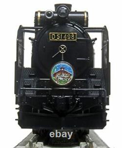 KATO N Gauge D51 498 (by sub-lamp) 2016-A Train model steam locomotive black