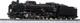 Kato N Gauge D51 498 Withauxiliary Light 2016-a Model Train Steam Locomotive Black