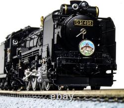 KATO N Gauge D51 498 withAuxiliary Light 2016-A Model Train Steam Locomotive Black