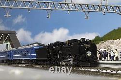 KATO N Gauge D51 498 withAuxiliary Light 2016-A Model Train Steam Locomotive Black