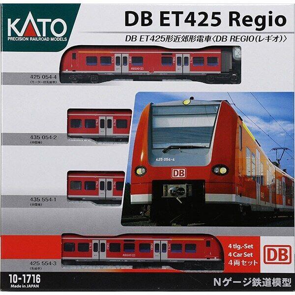 Kato N Gauge Db Et425 Db Regio 4-car Set 10-1716 Model Train From Japan