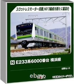 KATO N Gauge E233 Series 6000 Yokohama Line 8-Car Set, Model Train, 10-1994