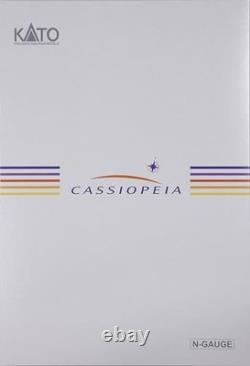KATO N Gauge E26 Series Cassiopeia 6-Car Add-On Set Model Train Japan NEW F/S