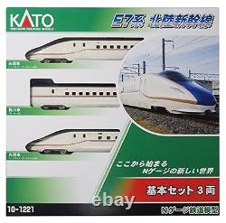 KATO N Gauge E7 Series Hokuriku Shinkansen 3-Car Basic Set 10-1221 Model Train