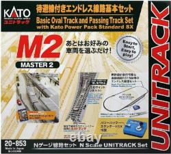 KATO N Gauge M2 Endless Basic Set 20-853 Model Train Railway Track Express KATO N Gauge M2 Endless Basic Set 20-853 Model Train Railway Track Express