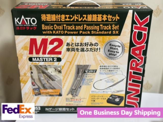 Kato N Gauge M2 Endless Model Train Set With Standby Line 20-853 Master 2
