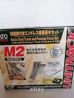 KATO N Gauge M2 Endless with Standby Line BasicSet Master2 20-853 Model Train KATO N Gauge M2 Endless with Standby Line BasicSet Master2 20-853 Model Train