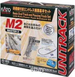 KATO N Gauge M2 Endless with Standby Line Basic Set Master 2 20-853 Model Train