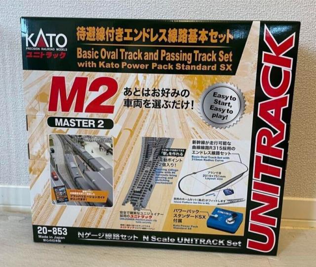 Kato N Gauge M2 Endless With Standby Line Basic Set Master 2 20-853 Model Train