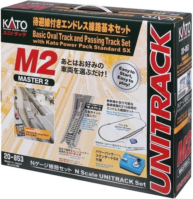 Kato N Gauge M2 Endless With Standby Line Basic Set Master 2 20-853 Model Train