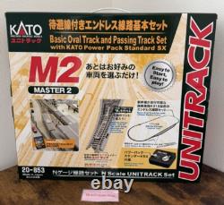KATO N Gauge M2 Endless with Standby Line Basic Set Master 2 20-853 Model Train